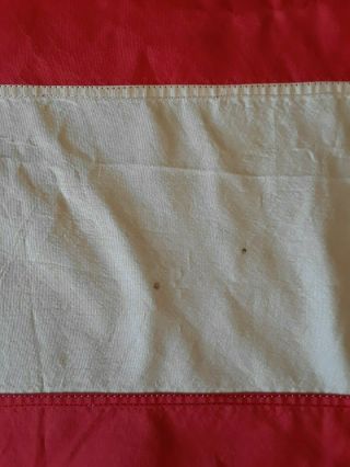 Vintage American Flag 48 Star Gold Color Trim 8