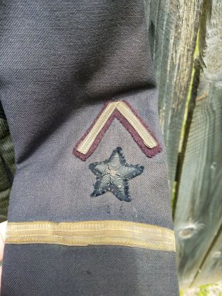 WW1 US Army Navy Wool Tunic Jacket Vtg Military Officer Civil War? Ex 10