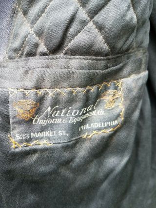 WW1 US Army Navy Wool Tunic Jacket Vtg Military Officer Civil War? Ex 7