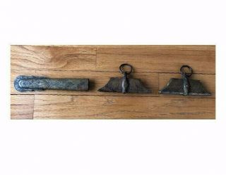 Ultra Rare Presentation Grade Civil War Sword Scabbard Mounts/Fittings Set 2