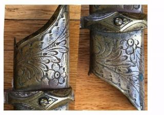 Ultra Rare Presentation Grade Civil War Sword Scabbard Mounts/Fittings Set 5