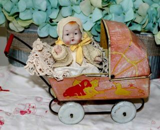 Vintage Bisque Baby Doll Occupied Japan 1930 