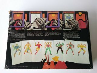 Vintage 1978 Tomy MIGHTY MEN & MONSTER MAKER Toy Stencil/Drawing Kit 8