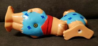 1970 Vintage Romanian Rubber Squeaky Toy ARADEANCA - FRED & BARNEY FLINTSTONES 6