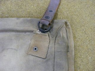 WW1 US Army M1908 Calvary Saddle Blanket w/ stitched insignia,  haversack,  sheath 11