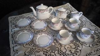 Vintage Noritake Miniature Tea Set 17 Piece