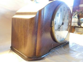 art deco Seth Thomas mantle clock antique 8 chime electric mantel old 7