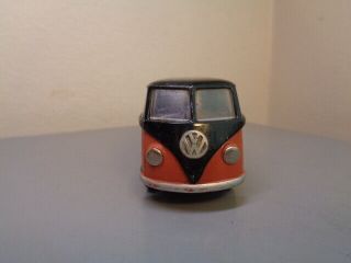 TEKNO DENMARK No 410 VINTAGE VW VOLKSWAGEN KLEINBUS TAXA VERY RARE VERY GOOD 3