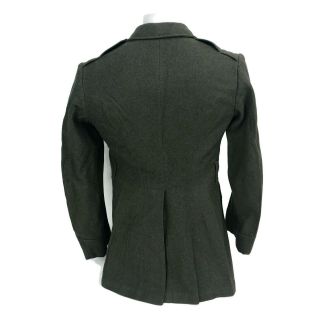 WWII U.  S.  Marine Corps Forest Green Wool Uniform Jacket 1944 Named 34 5