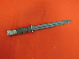 Wwii German K98 Mauser Bayonet With No Scabbard.