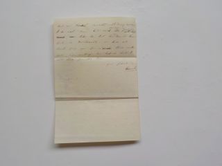 Civil War Letter 1864 Rebels Canada Vote Abraham Lincoln Austinburg Ohio Antique 4