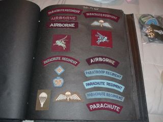 British Airborne shoulder title straight off a uniform 3