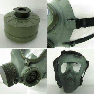 Serbian Yugoslavian NBC protective Gas Mask M2,  40mm standard Filter,  bag 3