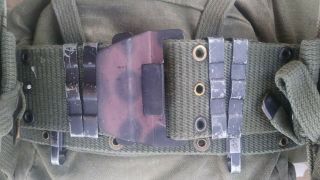 Vietnam War M1956 Web Gear Set - Full loadout Davies Belt SOG SEAL LRRP RECON 8