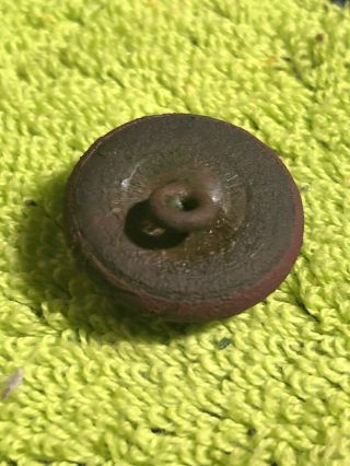 Dug Civil War Virginia State Seal Confederate Coat Button 5