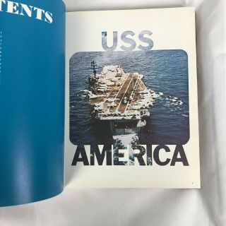 USS America Ship CVA 66 Odysseus In Search Of Peace 1971 10