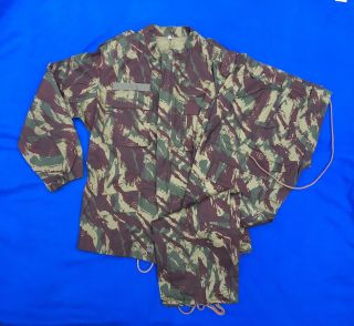 Portuguese Mozambique Lizard Camo Jacket & Pants Old Stock Ogfe Large