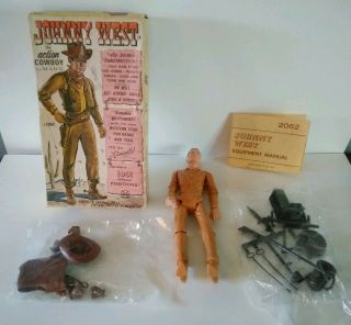 Vintage Johnny West 2062 Marx Action Cowboy