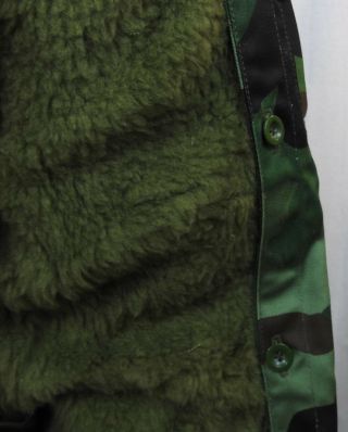 Serbian Woodland Camo Parka w Removable Insulated Liner & Collar Winter Jacket 9