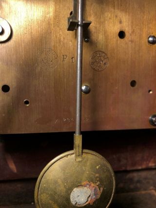 Gustav Becker Mantel Beehive Clock 1926 8