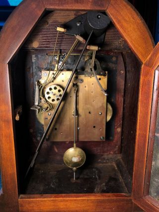 Gustav Becker Mantel Beehive Clock 1926 9