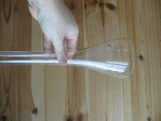 Chemglass lab glass boiling beaker volumetric flask glass 18 inches long 4