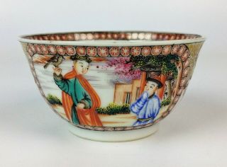 Fine Antique Early 18th Century Chinese Famille Rose Enamel Porcelain Tea Bowl