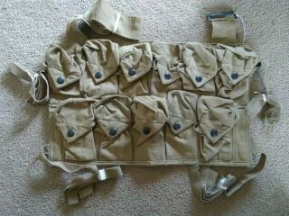 Us World War 1 Grenade Chest Vest Marked G.  P.  & Co.  Inc May 1918