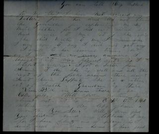 111th Pennsylvania Infantry CIVIL WAR LETTER - Captured Rebel Tobacco in Atlanta 3