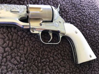 Vintage 1950’s Hubley Colt 45 Cap Gun Old Toy.  45 Capgun Pistol Western Cowboy 11
