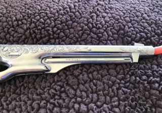 Vintage 1950’s Hubley Colt 45 Cap Gun Old Toy.  45 Capgun Pistol Western Cowboy 8