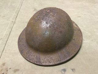 27z Wwi Us M1917 Restored Helmet And Liner
