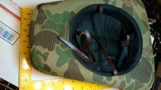 Vintage VIETNAM WAR US ARMY Tiger Jungle FIGHTER PILOT Boonie Hat.  7 1/4 3