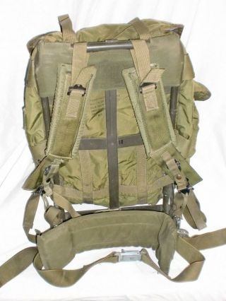 US Army issue Military ALICE Rucksack Backpack OD GREEN LC - 1 Patrol assault Pack 4