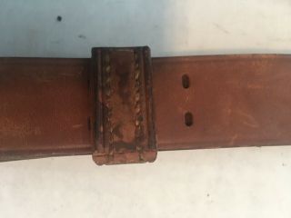 Vintage WW1 United States Military Leather Lawrence Rifle Sling 7