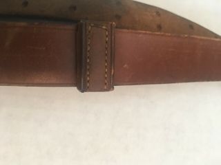 Vintage WW1 United States Military Leather Lawrence Rifle Sling 8