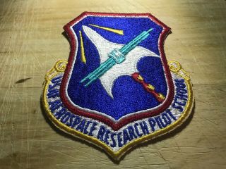 Cold War/vietnam? Us Air Force Patch - Aerospace Research Pilot School -