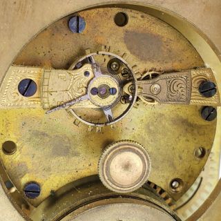 Antique Gilt Bronze Carriage Clock - Boston Clock Company Serial Number 3548 7