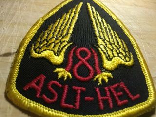 Cold War/Vietnam? US ARMY PATCH - 181st Assault Helicopters - BEAUTY 4