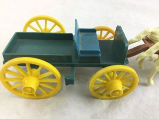 Marx Wagon Train Wild West Playset Covered Wagon 7