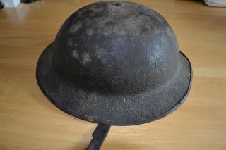 Wwi British Brodie Helmet With Textured Paint World War 1 Relic