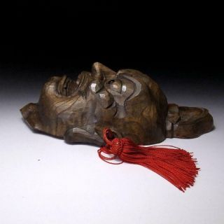 UC6: Japanese Woodcarving Noh & Kagura Mask,  Buddha Mask,  Nio,  Kongorikishi 5