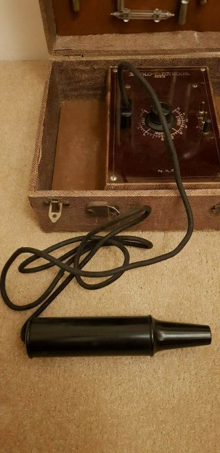 Vintage Holo Electron Violet Ray Machine with Wands 4