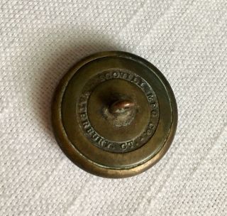 Antique Livery (?) Button Scovill Mfg.  Co.  Bear Catching Fish 2