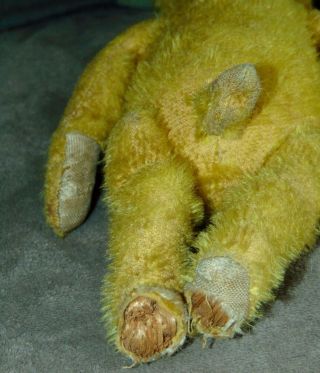 ANTIQUE SCHUCO Mohair YES & NO TEDDY BEAR 6