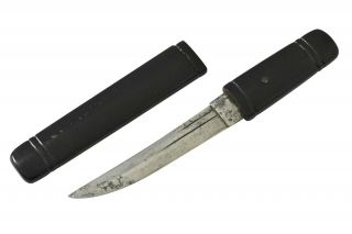 Tanto Wwii Japanese Samurai Sword Ww2 Dagger Dirk Shin Gunto Nihonto Blade