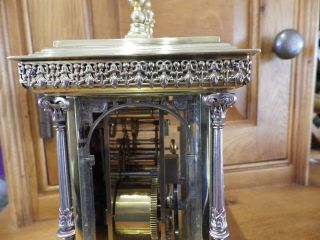 French Repeating Carriage clock Giant Size 8 Inches Tall Stunning Case 1850/70s 4