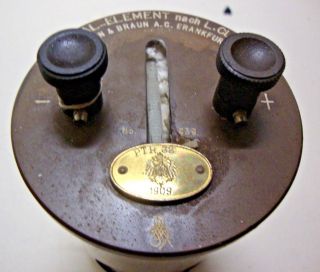 Early 20th century Hartman & Braun electrical receiver 2