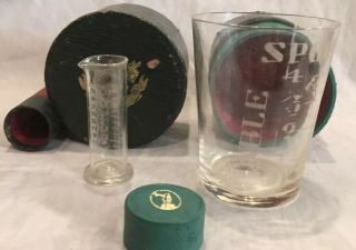 Antique Medical Apothecary Measuring Cup And Minim Measure