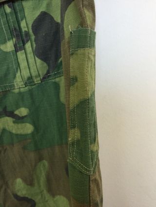 Vtg Vietnam ERDL 1969 Camo Shirt S - L Photographer In Country Special Forces Rare 6